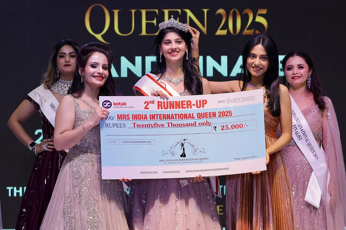 WINNING MOMENTS 2025 - Mrs India International Queen